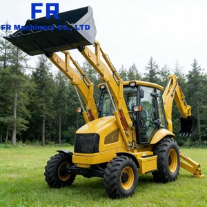 Baggerlader 4x4 Kompakter Baggerlader CE-Zertifizierter Baggerlader FR15-26 - Product Image 2