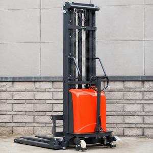 Apilador de Palets Semieléctrico de 2000 kg, Altura de Elevación 1.6m 2m 2.5m 3m 3.5m, Apilador Manual - Product Image 1