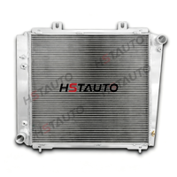 Radiador de Aluminio para Refrigeración de Motor de Gasolina V8 de 7.5L para Chasis de Autocaravana Ford F-53/F-59 de 1993-1997