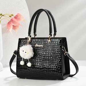 Bolsos de Hombro de Moda para Mujer, de Alta Calidad, con Patrón de Cocodrilo, Bolsos de Mano de Lujo de Diseñador para Mujer - Product Image 3