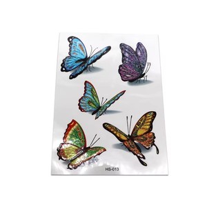 Tatuaggi Temporanei 2026 Hot Sale: Impermeabili, a Lunga Durata, Ecologici, con Diamanti, Animali e Farfalle - Motivi per il Viso - Product Image 1