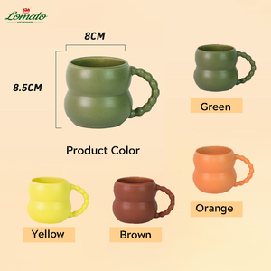 Mug en céramique vierge bicolore à base carrée pour sublimation, avec poignée carrée, prêt pour transfert thermique, personnalisable avec logo et photo, vente en gros - Product Image 6