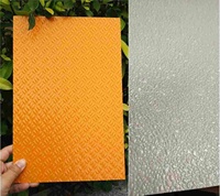 Panneaux en FRP, fibre de verre, gel coat imperméable, panneaux plats, carrosserie de camion, panneaux muraux pour chambre froide