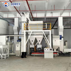 Energy Saving Stable Operation 15-20t/h Twin Shaft Mixer <b>Blending</b> Machine Production Line for Dry Mortar Manufacturing Plant - Product Image 2