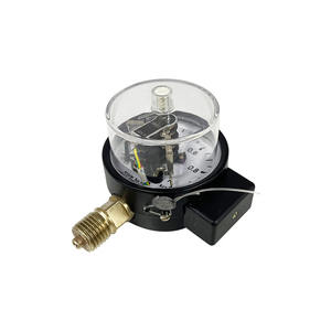 पंप नियंत्रण और अलार्म के लिए औद्योगिक विद्युत संपर्क दबाव गेज 50 मिमी, 2 समायोज्य सेट बिंदु, पंप नियंत्रण और अलार्म - Product Image 4