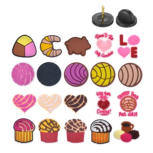 Mexique pain biscuits cupcake boisson série motif épingles en plastique adapté au collier de sac à dos accessoires décoratifs faits à la main - Product Image 5