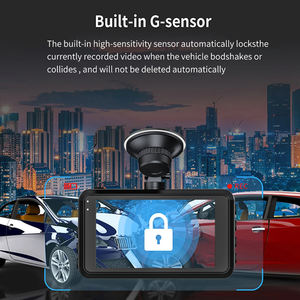 3 인치 2K 후면 및 4K 전면 미니 카메라 DashCam 듀얼 채널 차량용 <span class=keywords><strong>DVR</strong></span> 5G 와이파이 GPS WDR 자동차 블랙 박스 전면 및 후면 대시 캠 - Product Image 6