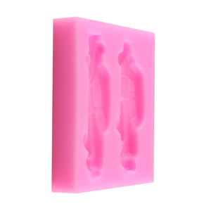 Stampo in Silicone per <span class=keywords><strong>Torte</strong></span> a Forma Rettangolare 3D con 2 Diverse Texture Vintage Classiche, Imitazione di Auto d'Epoca, Grafica Fai-da-Te - Product Image 4