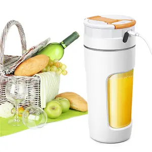 Elektrische USB tragbare Fruchtsaft hersteller Maschine Smoothie Mixer Mini Mixer Flasche Orangensaft Extraktor automatische Entsafter