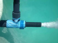 Système d'aération en eau profonde Injecteur Venturi Jet d'eau d'oxygène Équipement d'oxygénation pour l'aquaculture Système de mélange eau-air Venturi