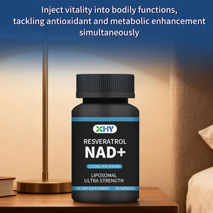 OEM/ODM Label pribadi Nad + kapsul Resveratrol suplemen makanan Nad + kapsul untuk dukungan anti-penuaan - Product Image 5