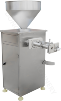 Remplisseuse et noueuse de saucisses pneumatique entièrement automatique en acier inoxydable pour saucisses de porc, de bœuf et de poulet, machine à torsionner pneumatique
