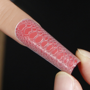 120pcs Square 3D Pattern <b>Nail</b> Dual Forms Gel <b>Extension</b> Mold Tips for Sculptural <b>Nail</b> Art - Product Image 3