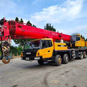 Grue sur camion tout-terrain Sany d'occasion de qualité supérieure, 50 tonnes, conception entièrement hydraulique pour les travaux de levage de charges lourdes - Product Image 1