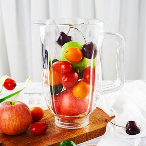 Nhà Máy Thủy Tinh Nhà Cung Cấp 1.25 Lít Máy Xay Sinh Tố Lọ Thủy Tinh Với Màu Đen + Deckere Thay Thế Máy Xay Sinh Tố Jar Phụ Tùng - Product Image 5