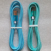 Kabel Data Pengisian Daya USB Mikro Berbahan Nilon Berkualitas Tinggi Universal Harga Terjangkau untuk Ponsel Android & Komputer