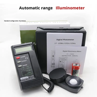 Illuminomètre DT1330A, photomètre haute précision, mesureur de luminosité numérique, testeur d'éclairement, ingénierie d'installation