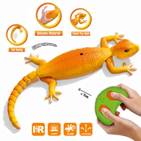 DWI DOWELLIN-Robot de control remoto Gecko para niños, juguetes para escalar paredes para bromas, juguetes y juegos