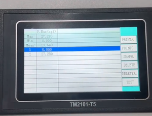 מחיר זול 5KN בודק לחץ שטוח אלקטרוני אוטומטי לגלילי נייר - Product Image 5