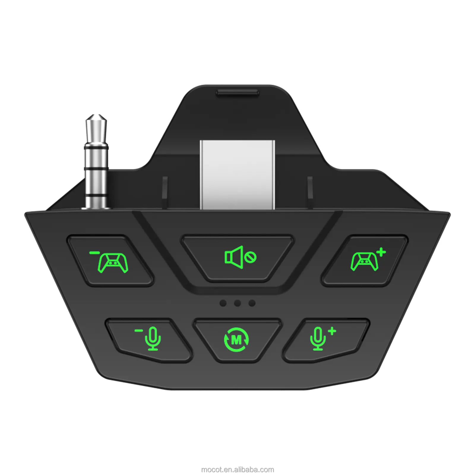 Adaptador de auriculares estéreo para Xbox One Xbox Series S/X Game Audio Mic Convertidor de auriculares