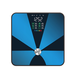 Báscula Digital de gran pantalla con bluetooth ITO, control del ritmo cardíaco, carga por USB, APP - Product Image 3