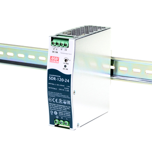 Có nghĩa là SDR-120-24 tốt, 91% Eff., PFC, 24V 5A 120W, công nghiệp Din Rail cung cấp điện, tự động hóa và hệ thống điều khiển - Product Image 2