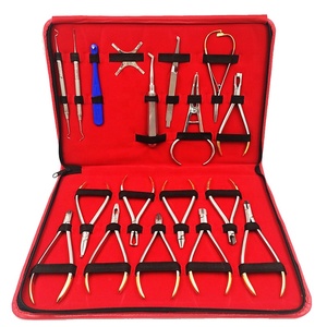 Dental Orthodontics Kit &18 Pcs High Quality Basic Orthodontics Dental <b>Instruments</b> Tools Set Metal & Plastic <b>Electric</b>/Manual - Product Image 1