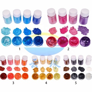 Biossido di titanio Mica (TiO2) perlescente polvere sapone luccicante pigmenti per pigmenti ceramici resina epossidica gioielli di rivestimento coloranti - Product Image 2