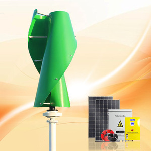 3kw 5kw 10kw 15kw Spiral Axis Vertical Wind Grid System 24V/48V/96V/220V R&X RX-SV 10-Year Warranty CE RX-SV 48v - Product Image 1