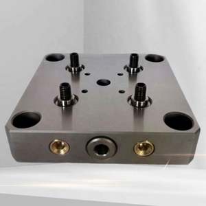 REALMAX Outils CNC personnalisés à 5 <span class=keywords><strong>axes</strong></span>, étau de précision, système à point zéro, étau auto-centrant, tour CNC - Product Image 1