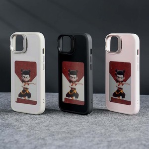 JOYPORODO B234 <span class=keywords><strong>Cover</strong></span> Opaca con Display E Ink HD e NFC per <span class=keywords><strong>iPhone</strong></span> 15, Disponibile in 4 <span class=keywords><strong>Colori</strong></span> per <span class=keywords><strong>iPhone</strong></span> 13 14 15 16, Custodia E Ink per Telefono - Product Image 1