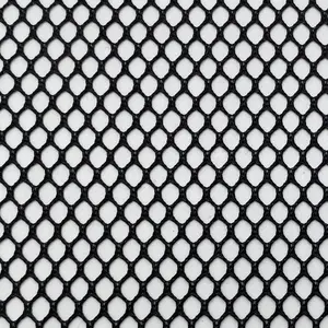 100% Polyester cứng lục giác lưới vải cho túi giặt, lưới chống muỗi, lưới an toàn