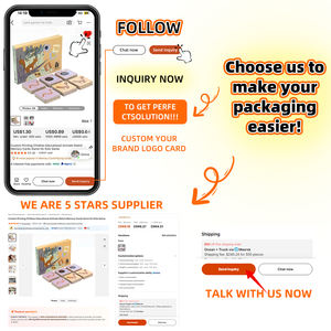 Tarjetas de Bebidas con Impresión de Logotipo Personalizado, Papel para Juegos OEM, Diseño Personalizado, <span class=keywords><strong>Cartas</strong></span> de <span class=keywords><strong>Juego</strong></span> con Caja - Product Image 6