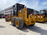 Niveleuse à moteur CAT 140K d'occasion abordable, Caterpillar 140K, faible consommation de carburant, pour travaux routiers municipaux