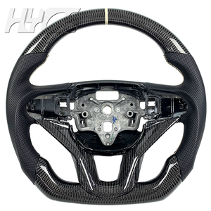 Volante Deportivo Personalizado de Fibra de Carbono y Cuero para el Interior del Automóvil, Apto para <span class=keywords><strong>Cadillac</strong></span> XT6 XT5 CT6 <span class=keywords><strong>Escalade</strong></span> - Product Image 1