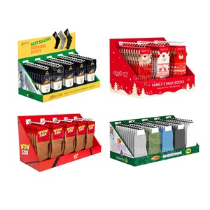 Tùy chỉnh vớ PDQ khay cửa hàng móc các tông hiển thị hộp bán lẻ hiển thị truy cập hộp điện cánh giấy sóng hiển thị hộp - Product Image 1