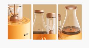 Apparecchiature elettriche dentali lucidatura e pulizia ad aria due in uno/AP-B - Product Image 3