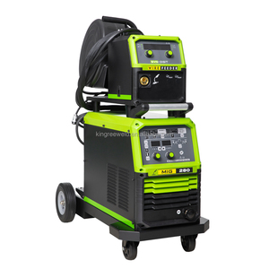 Saldatrice MIG280 a impulsi separati raffreddata ad aria <span class=keywords><strong>con</strong></span> alimentatore di filo esterno per saldatura industriale multifunzione - Product Image 1