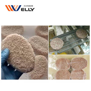 Equipo de pie de carne bien diseñado, línea de fabricante de pepitas de pollo <span class=keywords><strong>burger</strong></span> <span class=keywords><strong>king</strong></span>, acero inoxidable 304 - Product Image 5