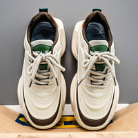 Chaussures de sport décontractées pour hommes 2026, nouvelle collection été, légères, antidérapantes, à semelle épaisse, pour la marche quotidienne et la course, chaussures de mode pour jeunes