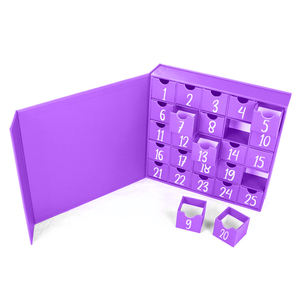 Magnet Custom <strong>Empty</strong> <strong>Wax</strong> <strong>Melt</strong> Other Merry Christmas Party Decorations Gift Set Diy Glitrer <strong>Advent</strong> <strong>Calendar</strong> Gift Box for Cosmetic - Product Image 6