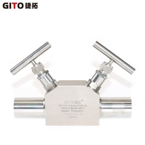 Vanne à double blocage manuelle intégrée en acier inoxydable 316L pour soudure par embase, pour huile, eau, gaz, personnalisable OEM - Product Image 4