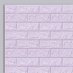 Giấy dán tường 3D xốp PE giá rẻ thiết kế mới phá cách trang trí tường nhà - Product Image 6