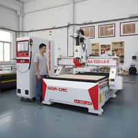 Router CNC de Alta Resistencia SIGN-CNC con Rodillo de Presión y Mesa de Vacío, 1300x2500mm, ATC de 12 Herramientas, 9kW ISO30-ER32, Syntec FC63CA
