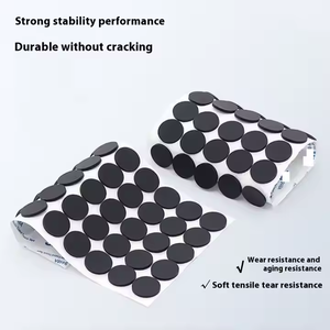 Lámina de Goma Espuma de Silicona Antideslizante Negra y Gris, Autoadhesiva, Cuadrada y Circular, de 1 mm, 2 mm y 3 mm de Grosor, para Muebles - Product Image 6