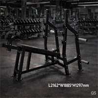 Banc de musculation inclinable Olympi Commercial robuste pour presse pectorale, entraînement de force et musculation, équipement de salle de sport