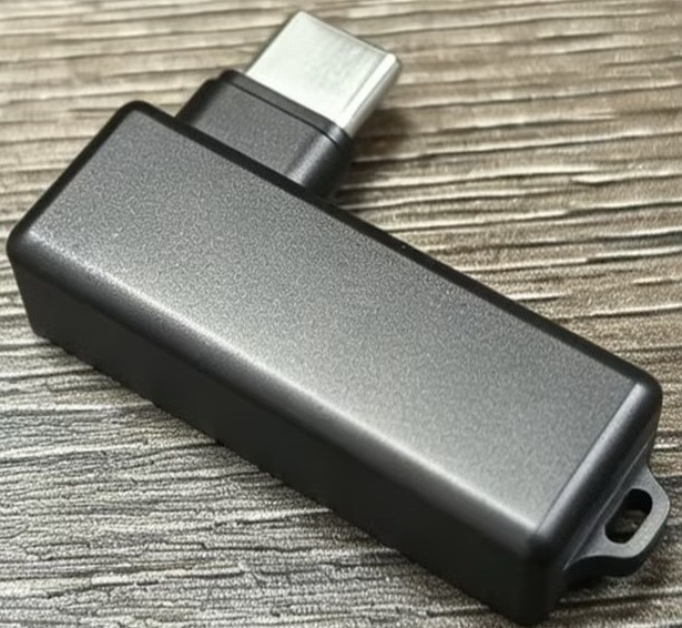 USB C DAC AMP Black Matte Metal Portable HiFi Lossless Hardware Decoding Headphone Amplifier Smartphone Computer Entry Level