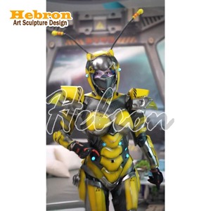 Disfraz <span class=keywords><strong>de</strong></span> superhéroe para fiesta: Capitán América, Bumblebee, Spiderman, disfraz <span class=keywords><strong>de</strong></span> anime para adultos, nuevo diseño <span class=keywords><strong>de</strong></span> escarabajo para danza escénica. - Product Image 6