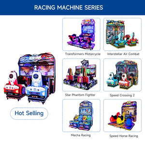 Metal Arcade Car Racing Game <b>Machine</b> Multi-Player Coin Operated High Revenue <b>Amusement</b> Equipment - Product Image 3