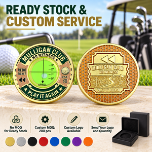 Niveau à bulle double face personnalisé avec logo de club de golf pour la lecture du green, accessoire de putting pour les magasins professionnels, les tournois et les cadeaux promotionnels - Product Image 6